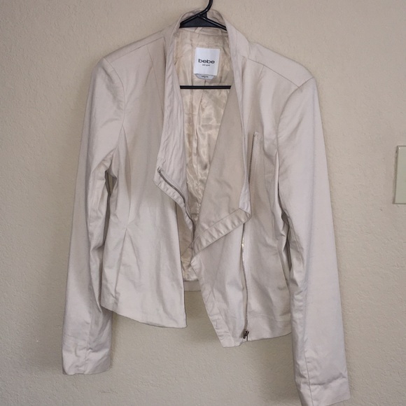 Bebe Blazer Cream Beige - Picture 7 of 10